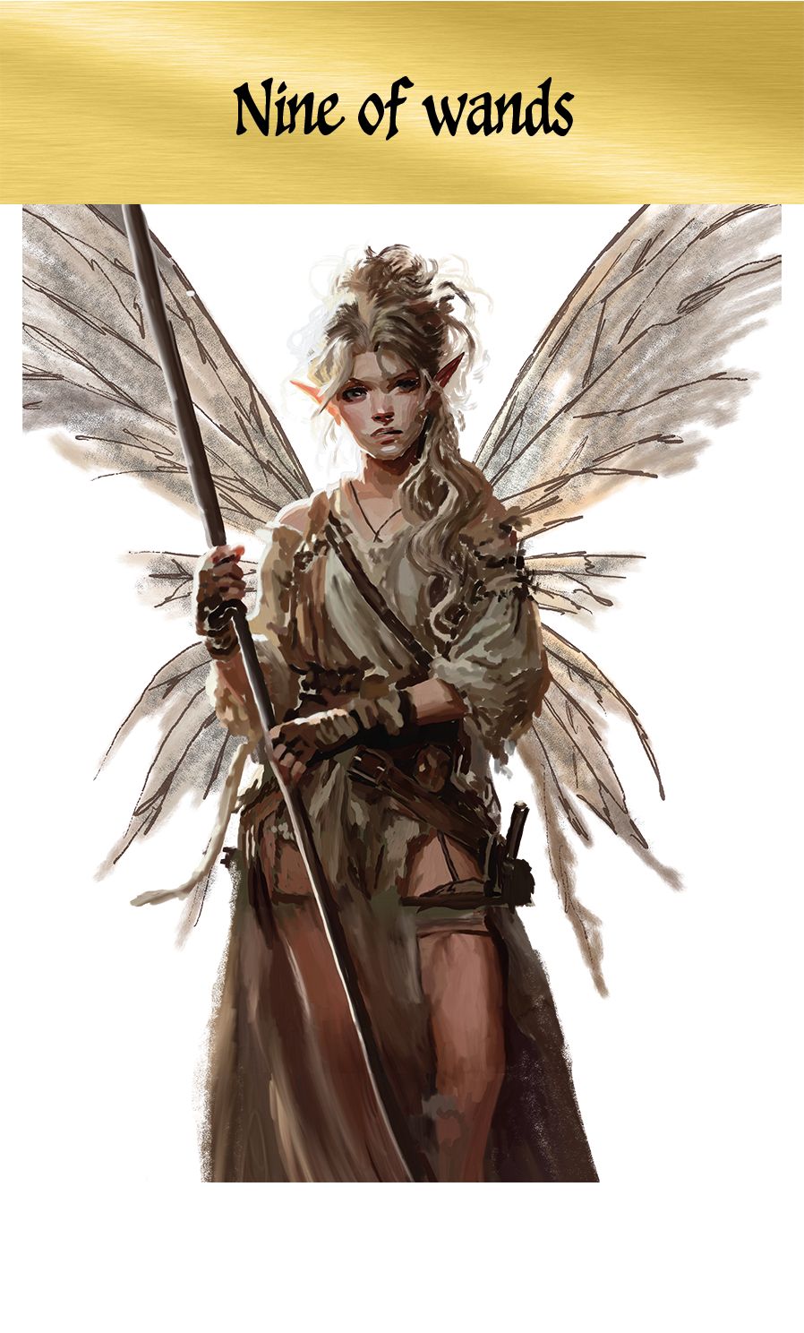 9 of wands